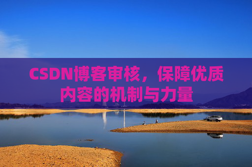 CSDN博客审核,保障优质内容的机制与力量